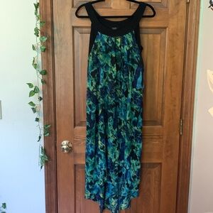 Multi Color Flowy Dress, Size M